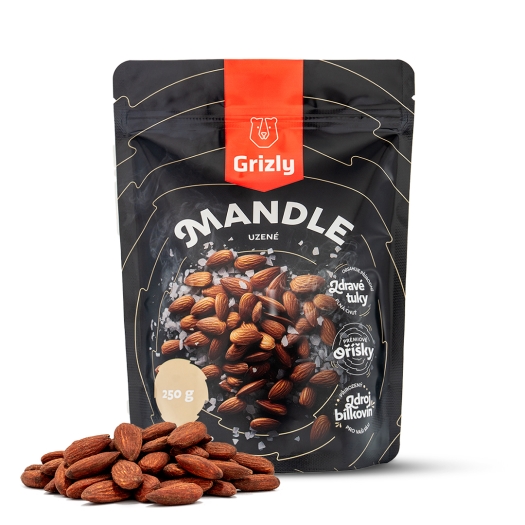 Mandle údené